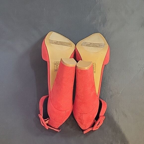 BRAND NEW FOREVER 21 FAUX SUEDE BLOCK HEELS PUMP - Picture 12 of 15